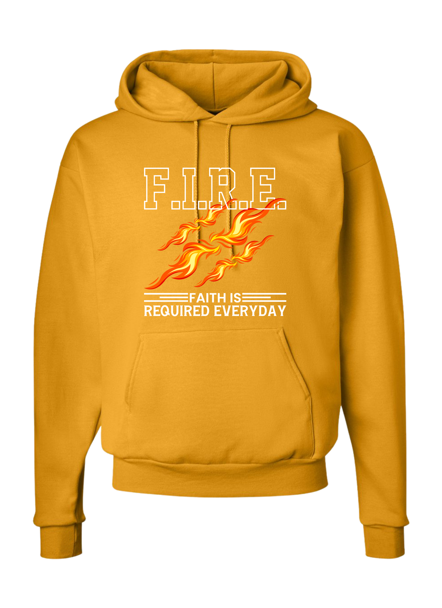 F.I.R.E. Mustard Hoodie