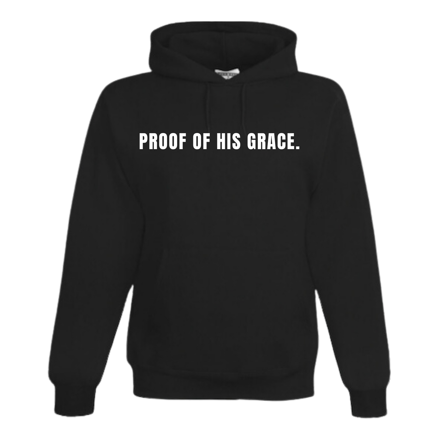 Proof of His Grace Black Hoodie
