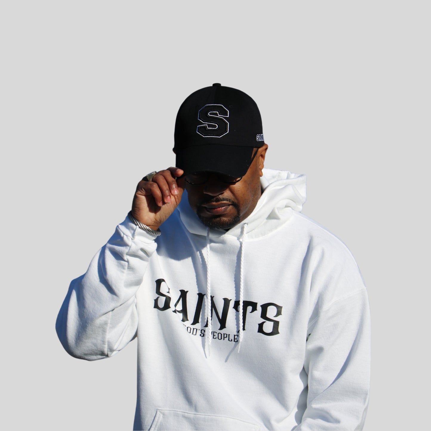 SAINTS White Hoodie