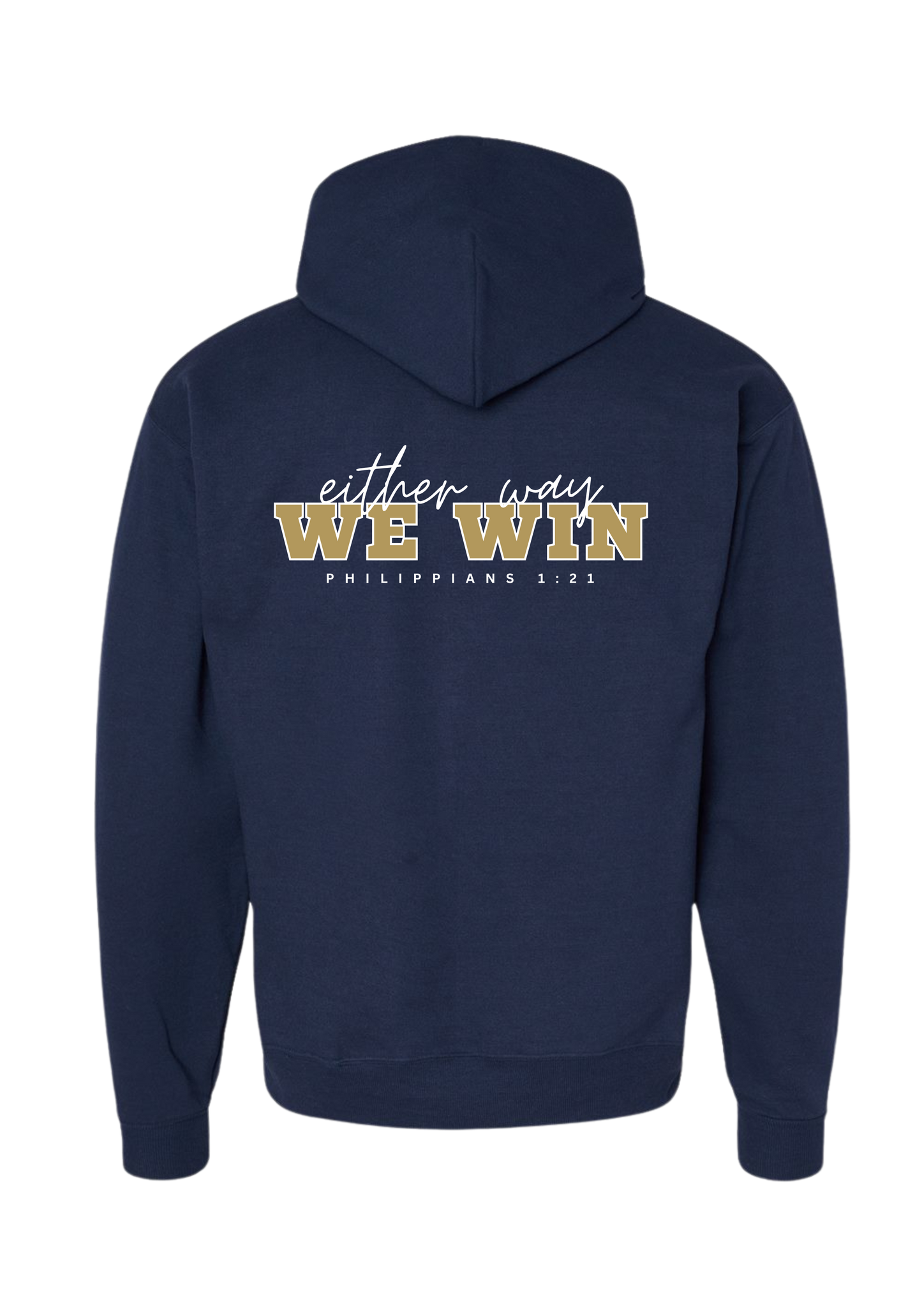 SAINTS Navy Blue Hoodie