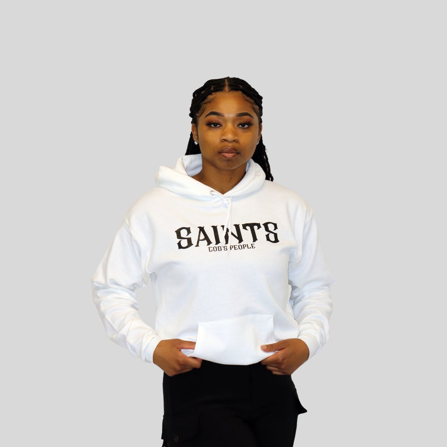 SAINTS White Hoodie