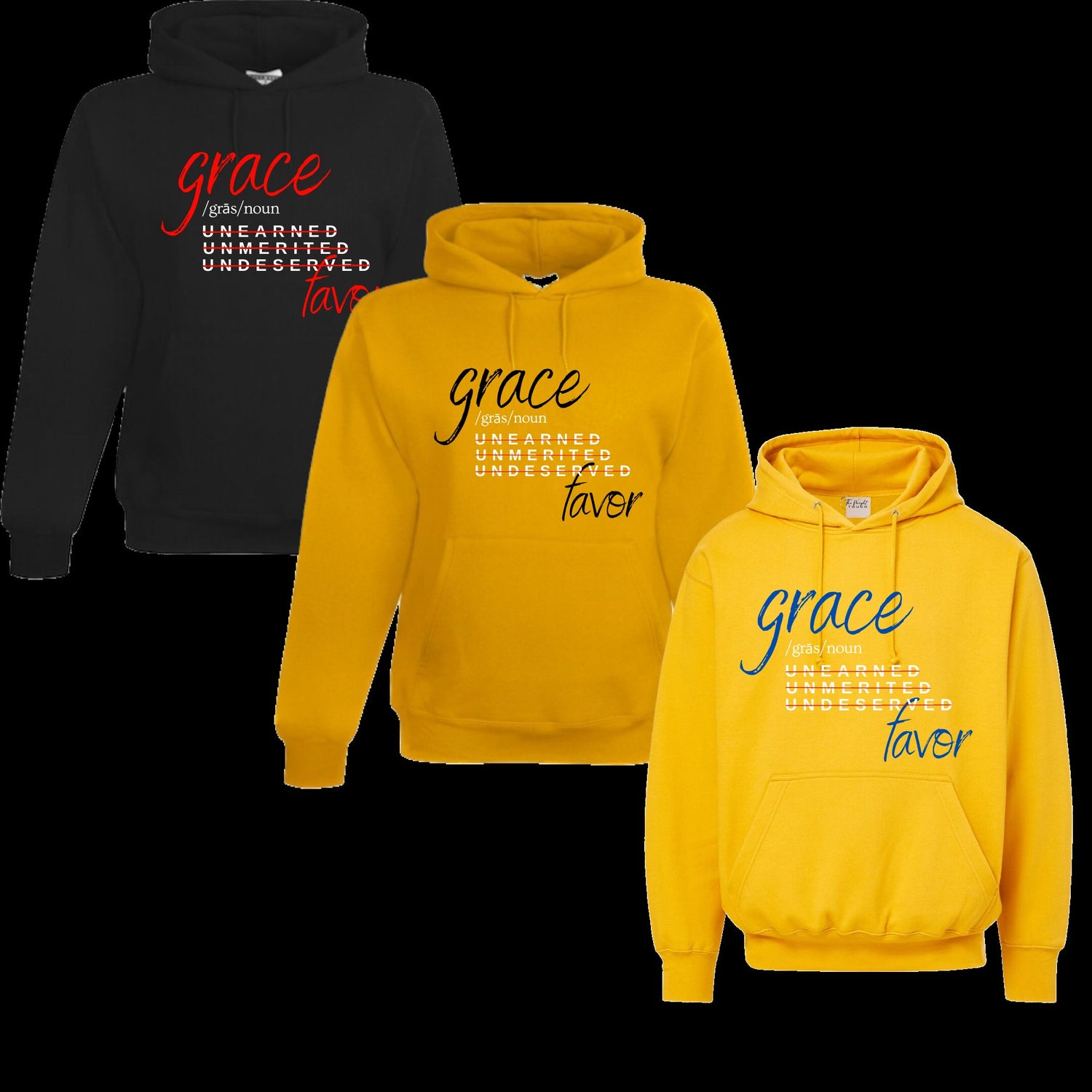 Fueled By Grace Hoodie Collection