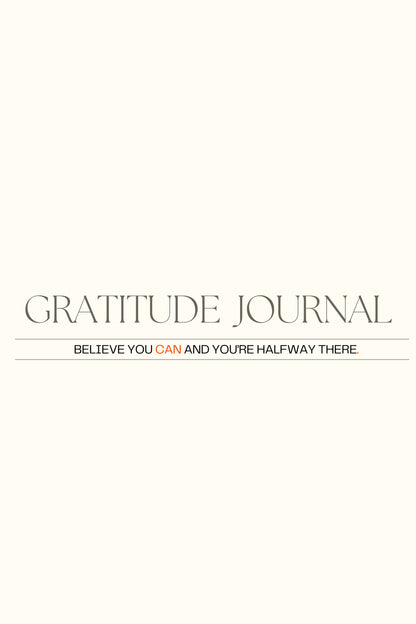 Fueled By Grace Gratitude Journal
