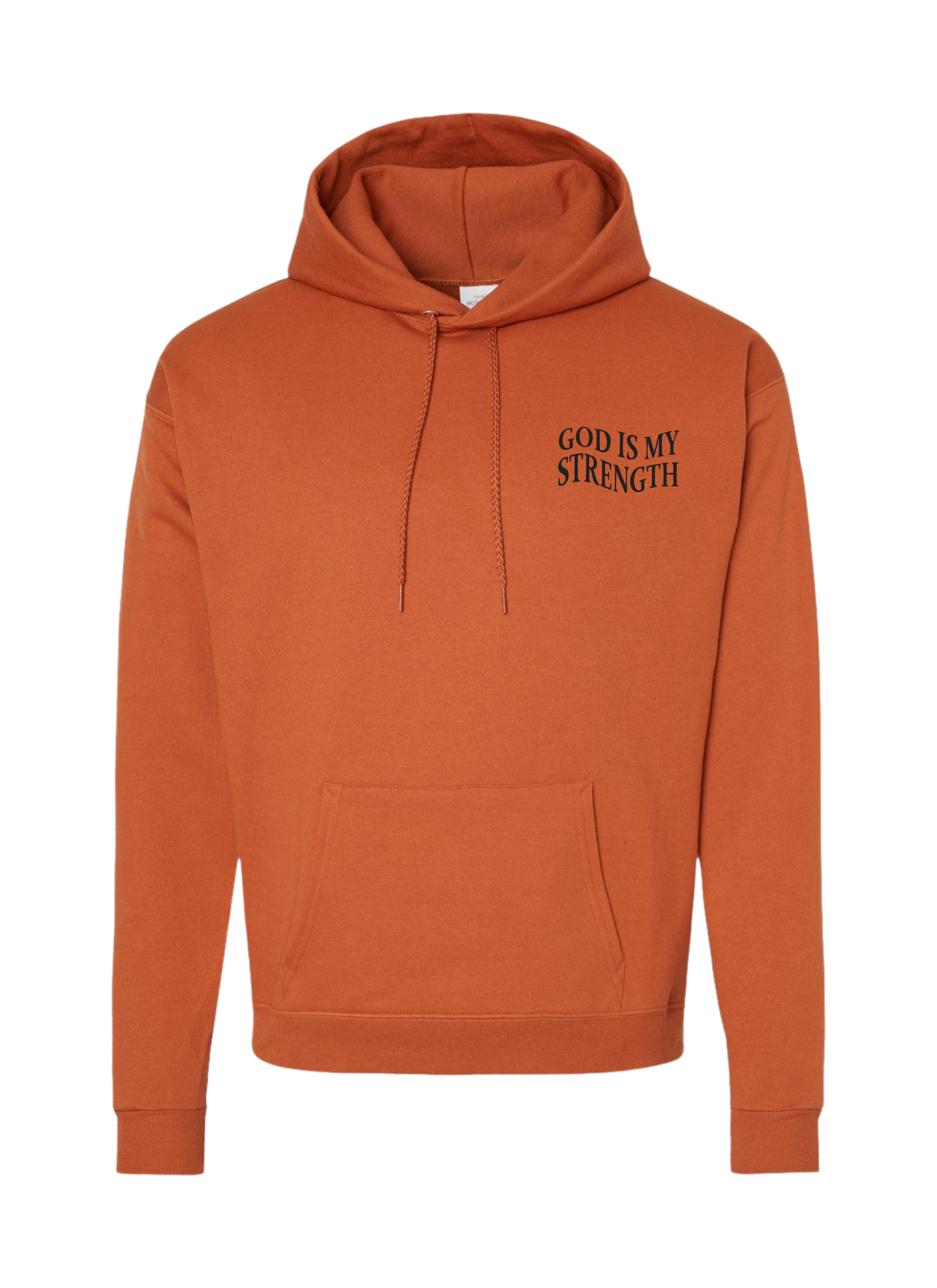 God Is My Strength (Texas Orange)