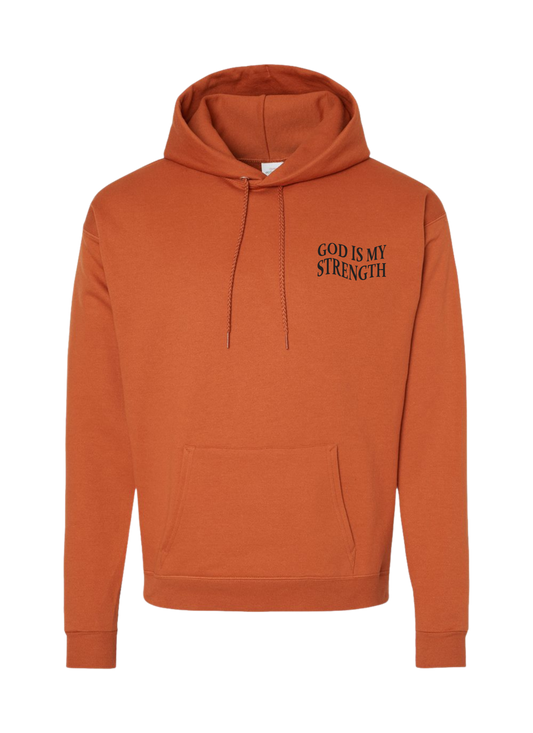 God Is My Strength (Texas Orange)