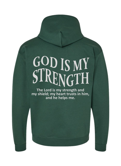 God Is My Strength (Forest Green)